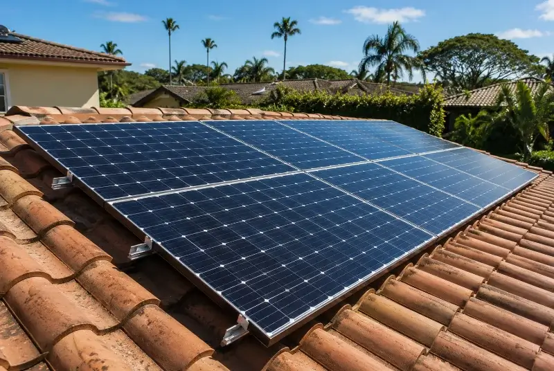 Installation de panneaux solaires à Quiévrechain